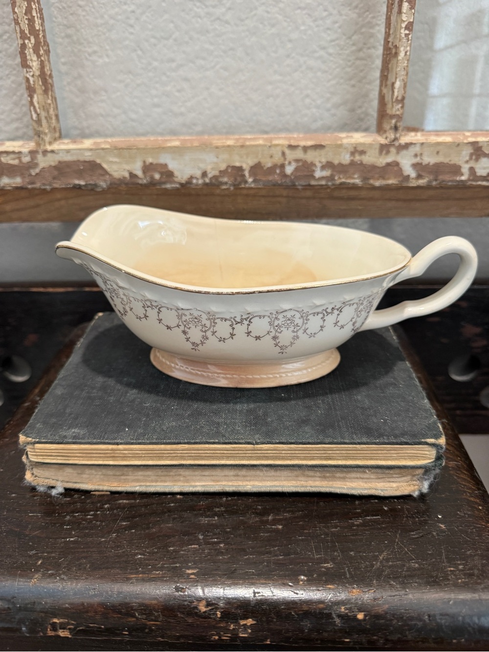 Vintage gravy boat